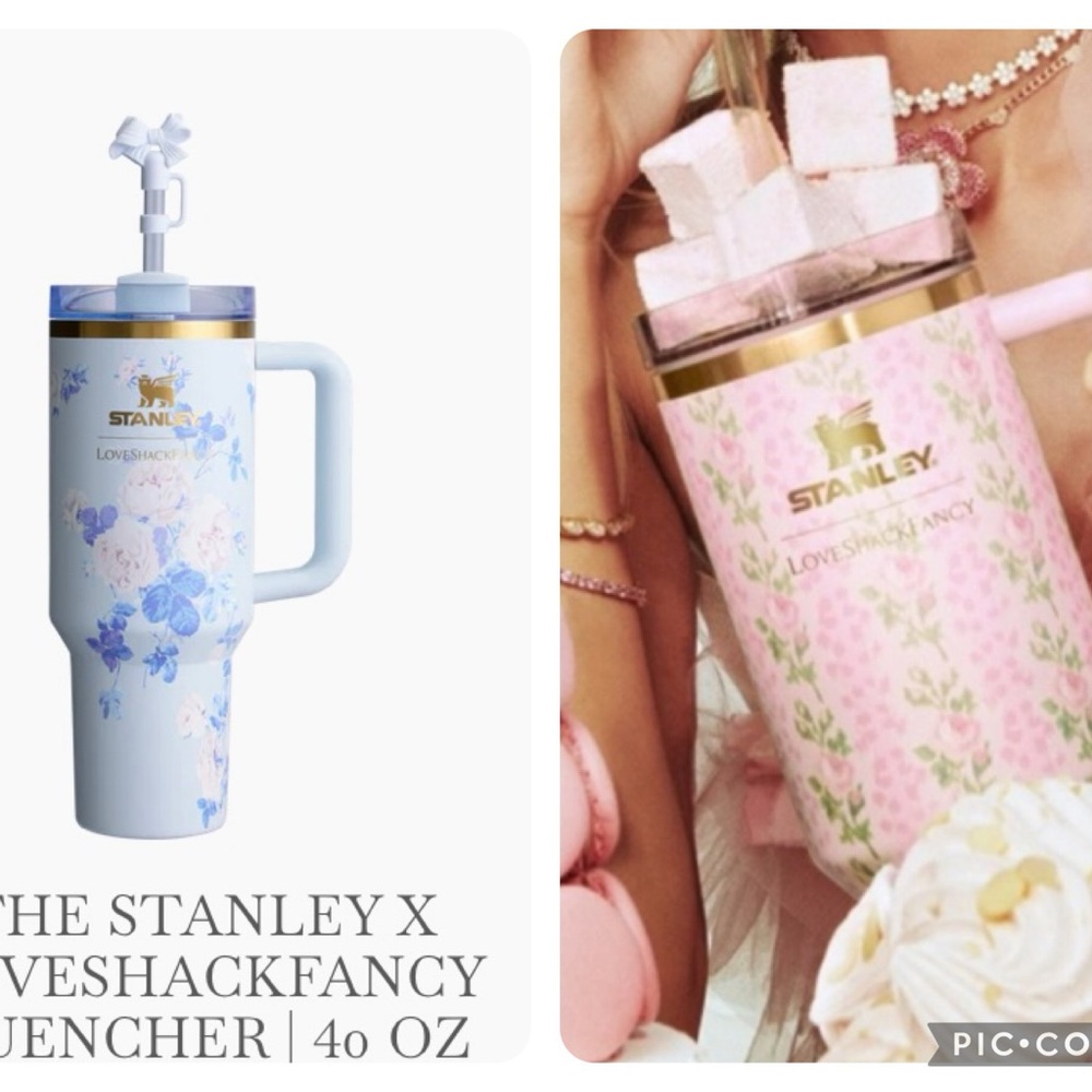 Bundle! Stanley x LoveShackFancy 40 oz tumbler x 2 New in Box